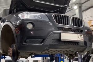BMW X3 F25: ремонт подвески и двигателя N20 2