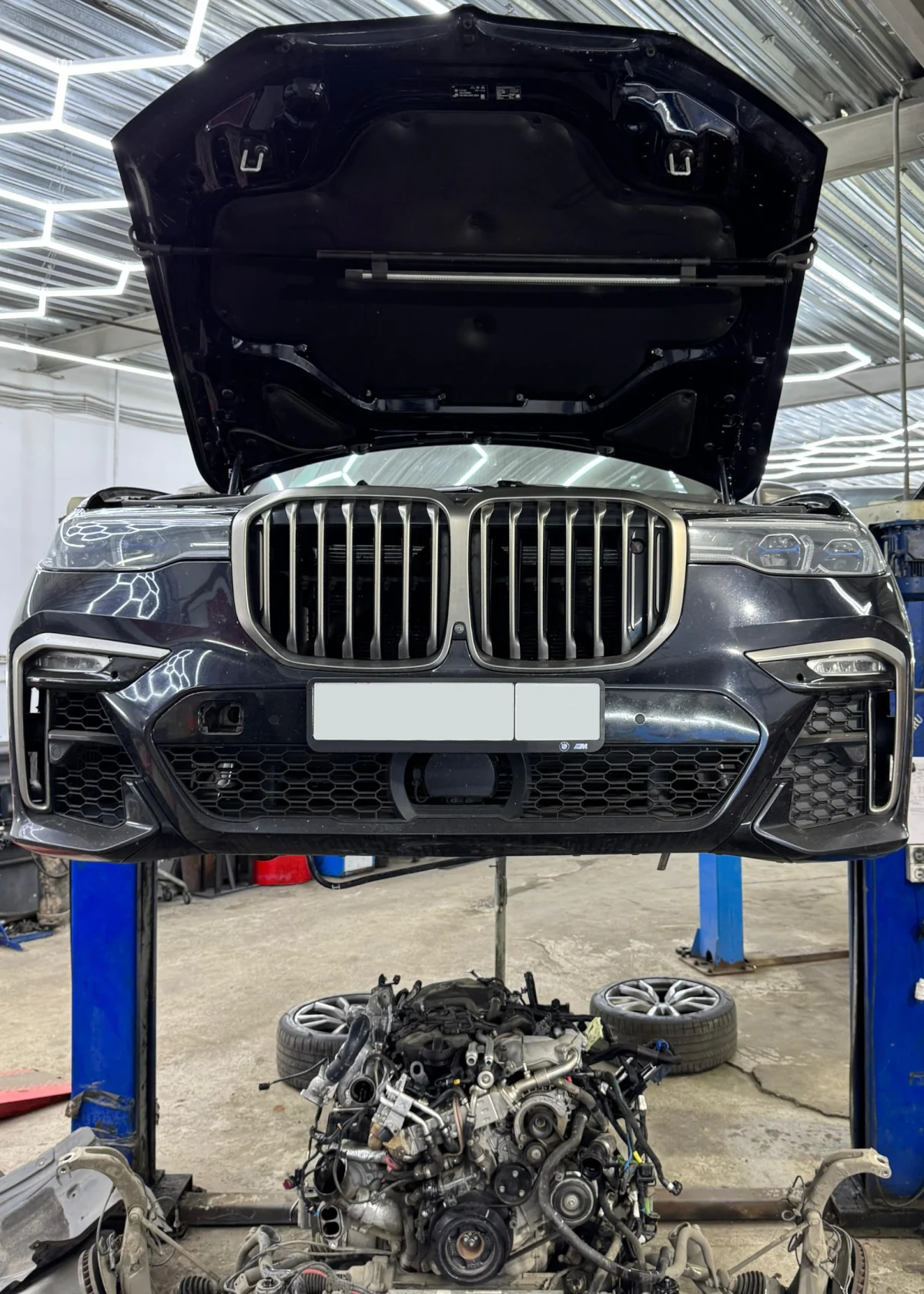 Ремонт двигателя B57 на BMW X7 G07 xDrive30d