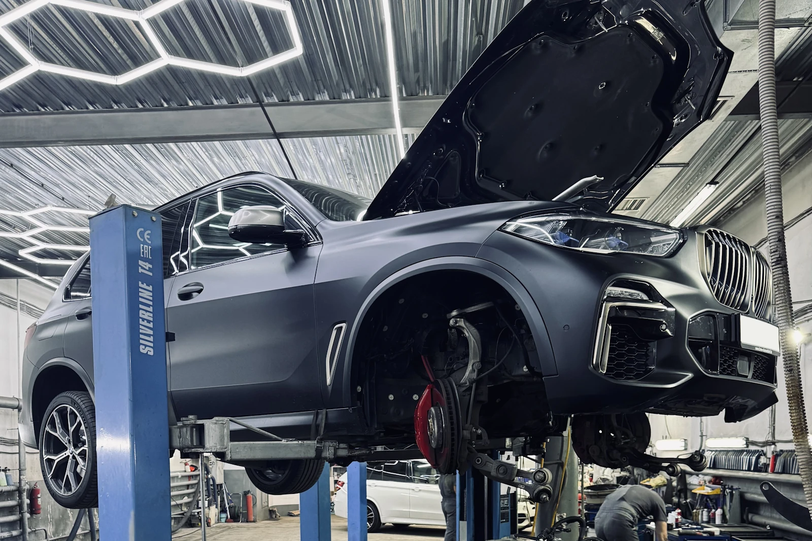 Ремонт двигателя B57 на BMW X5 M50d G05