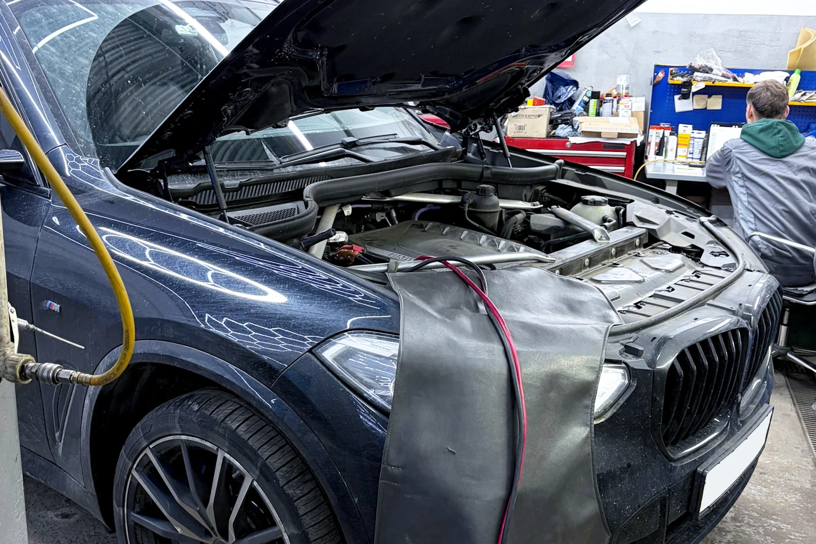 Ремонт электрики BMW X5 G05: ЭБУ TCB и BDC