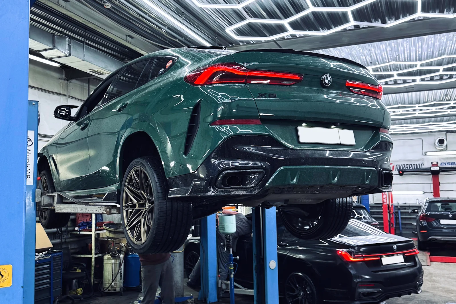 Замена масла АКПП BMW X6 G06 ZF 8HP 80