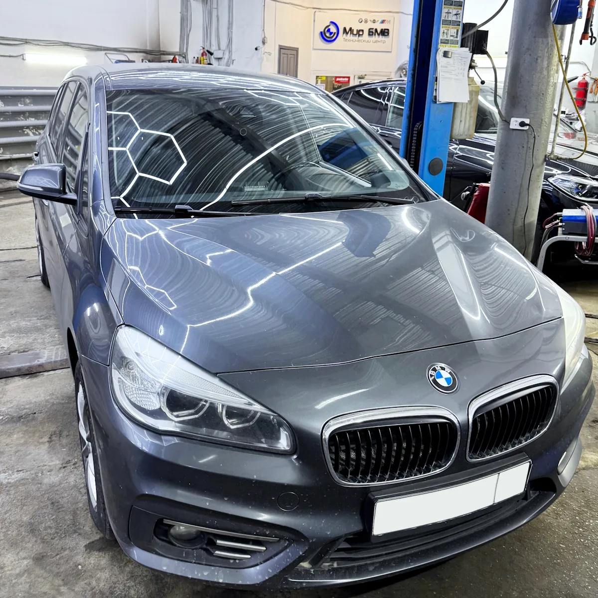 Плановое техобслуживание BMW 216d F46