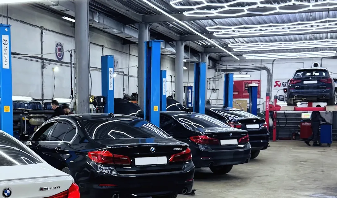 Сервис BMW в Москве Сервис BMW — техцентр Мир БМВ