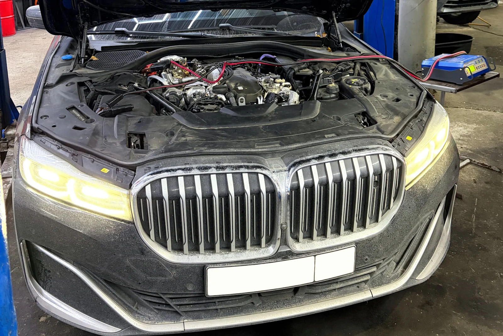 Ремонт подвески BMW 740d G11 и замена клапана ЕГР