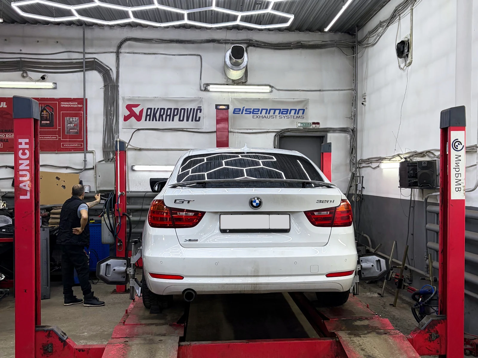 Ремонт подвески BMW 320i GT F34 и сход-развал 3D