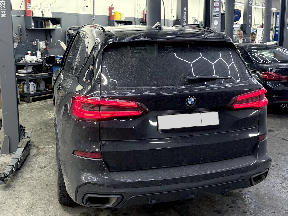 Плановое ТО BMW X5 G05 xDrive30d с заменой масла ДВС и фильтров